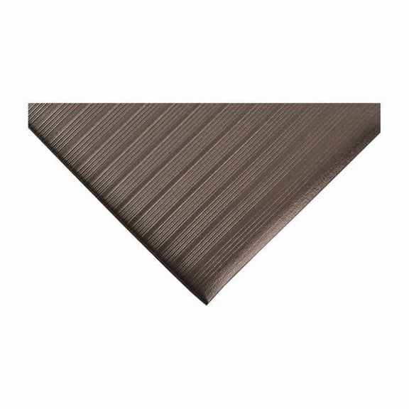 Condor Antifatigue Mat,Black,3ft. x 12ft. 36VK87
