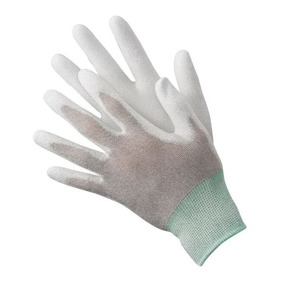 Condor Antistatic Glove,XL,Nylon/CopperFiber,PR 19L042