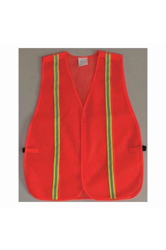 Back Stp Vest, Unrated Orange/Red, Univ 53YM01