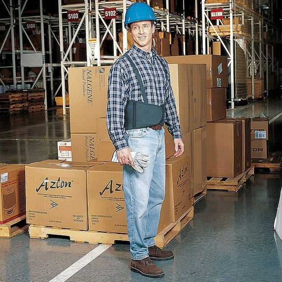 Condor Back Support,Black,Elastic,2XL 3RUZ6