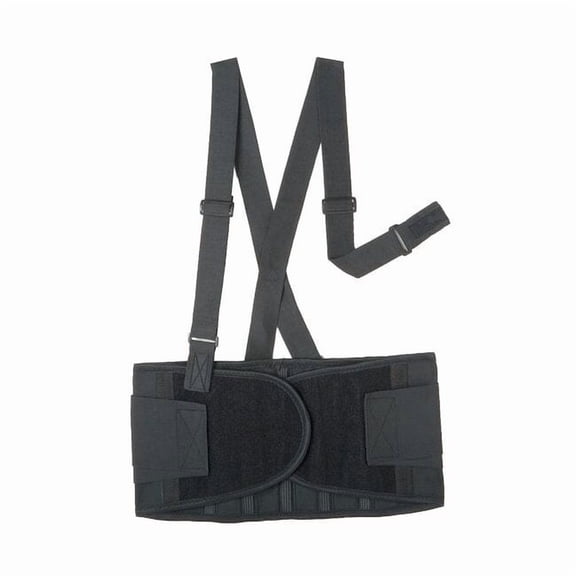 Condor Back Support,Black,Elastic,S 3RWH4