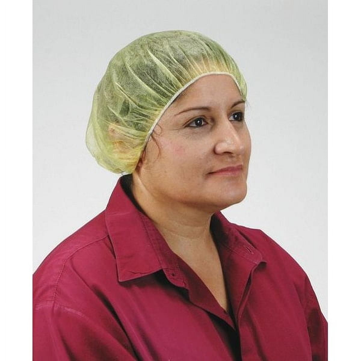 condor  3ezd5 universal yellow lightweight polypropylene bouffant cap