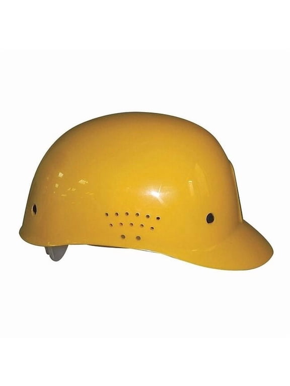Bump Cap,Baseball,Pinlock,Yellow 23Z349