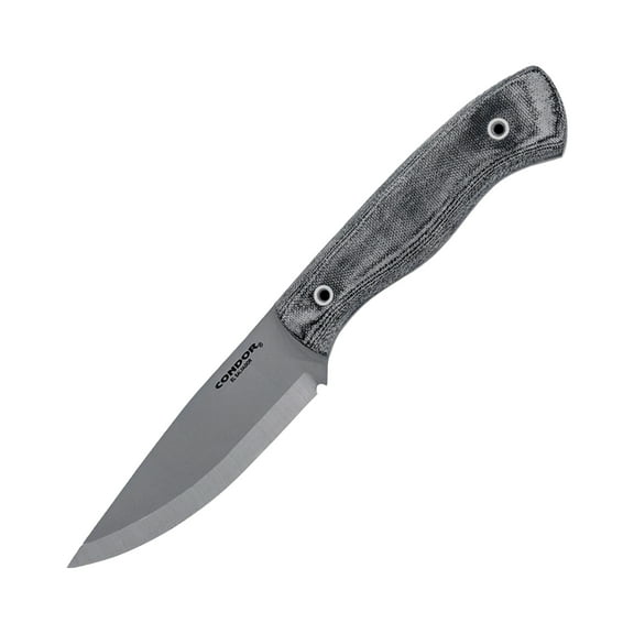 Condor CTK3939-4.56HC Ripper Black Micarta Fixed Blade Knife + Sheath