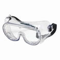 thumbnail image 1 of Safety Goggles, Clear Lens, Uncoated, Indirect Vented, Rubber Strap, Dielectric, 1 of 1