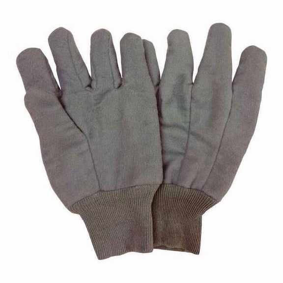 Manufacturer Varies Knit Gloves, Cotton, None Uncoated, Green, L, 1 PR 48UR62