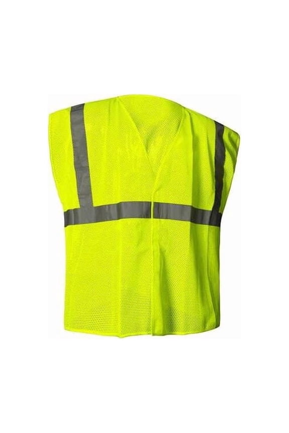 Class 2, Lime, Hook-and-Loop, Mesh, Non- 786F67