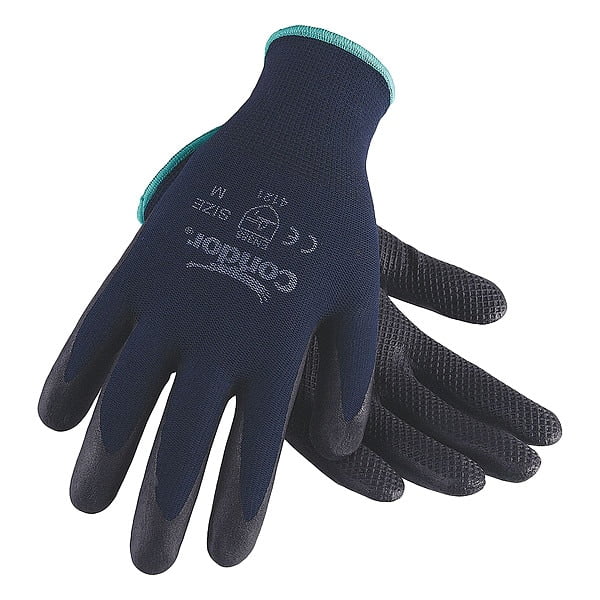 Condor Coated Gloves,Nylon,S,PR 20GZ65