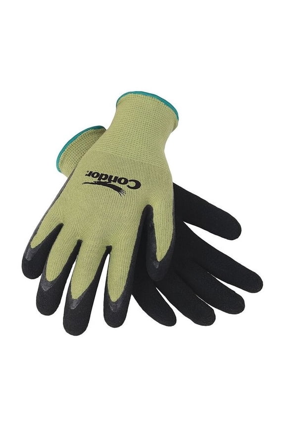 Coated Gloves,Palm and Fingers,S,9",PR 4NMN9