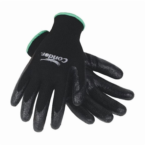 Condor Coated Gloves,Polyester,L,PR 19L528