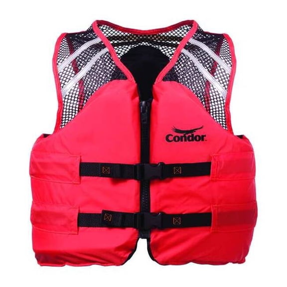 Condor Commercial Life Jacket,III,M,15-1/2 lb. 45MP85
