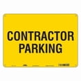 thumbnail image 1 of Condor Contractor Parking Sign,10" x 14" 477Z06, 1 of 1