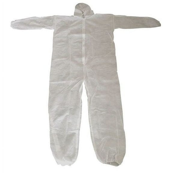 Condor Coveralls,3XL,Wht,Polypropylene,PK25 26W771