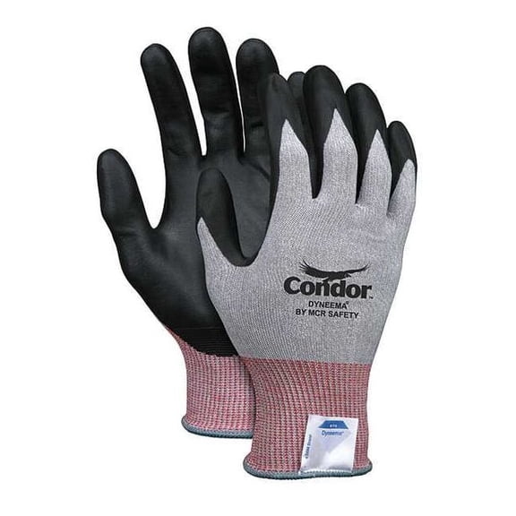 Condor Cut Resistant Coated Gloves, Cut Level 2 ,Nitrile ,Smooth ,S 1 PR 30YP53