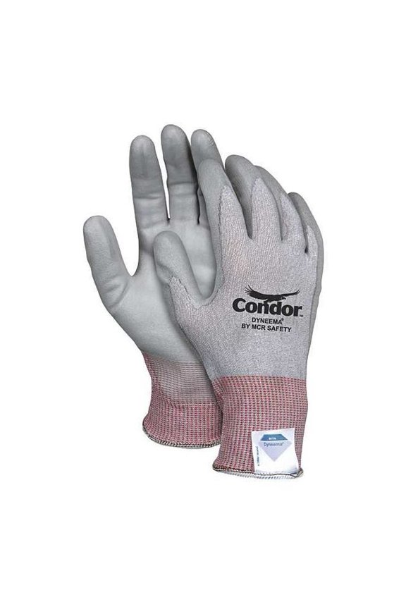 Cut Resistant Gloves,Gray,M,PR 30YP49