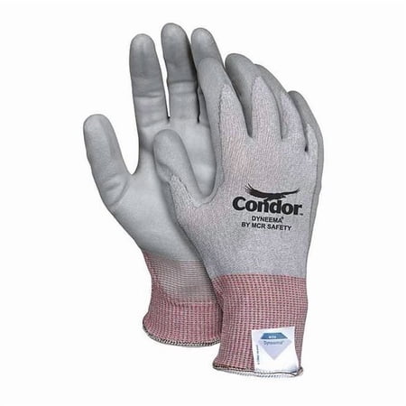 Cut Resistant Coated Gloves, Cut Level 2 ,Polyurethane ,Smooth ,2XL 1 PR 30YP52