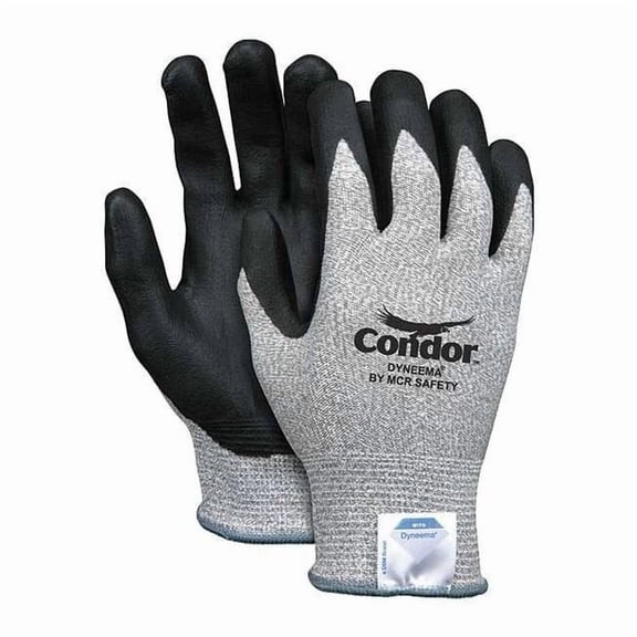 Cut Resistant Coated Gloves, Cut Level A2 ,Dipped ,Foam Nitrile ,Smooth ,L 1 PR