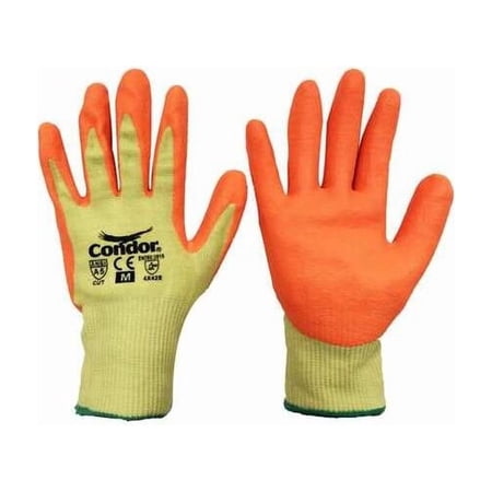 Condor Cut-Resistant Gloves, Cut Level A5 ,Dipped ,Nitrile ,Foam ,S 1 PR 61CV69