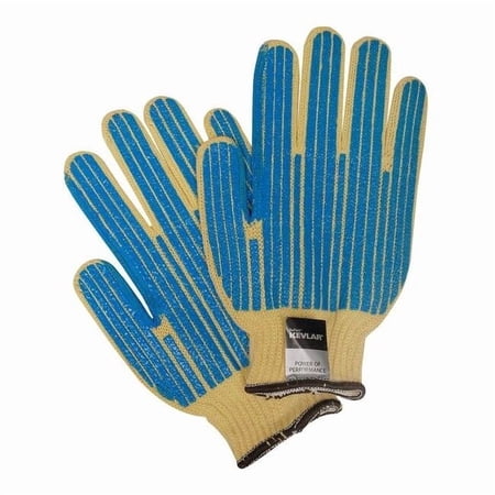 Condor Cut Resistant Coated Gloves, Cut Level 2 ,PVC ,Dotted ,L 1 PR 5AP85