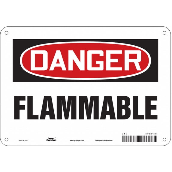 Condor Danger Sign,7 in x 10 in,Aluminum 478F45 478F45 ZO-G5817590