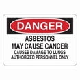 thumbnail image 1 of Manufacturer Varies Danger Sign, 7 in H, 10 in W, Vinyl, English, 34GM27 34GM27, 1 of 1