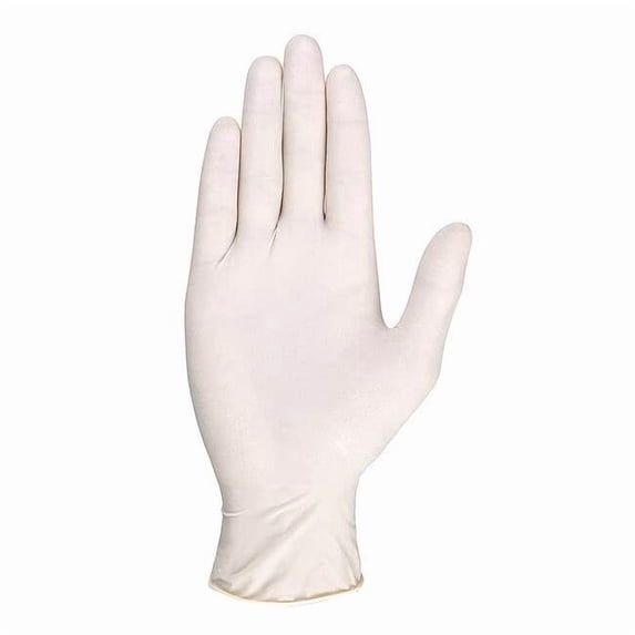 Condor Disposable Gloves,Rubber Latex,XL,PK100 10D866