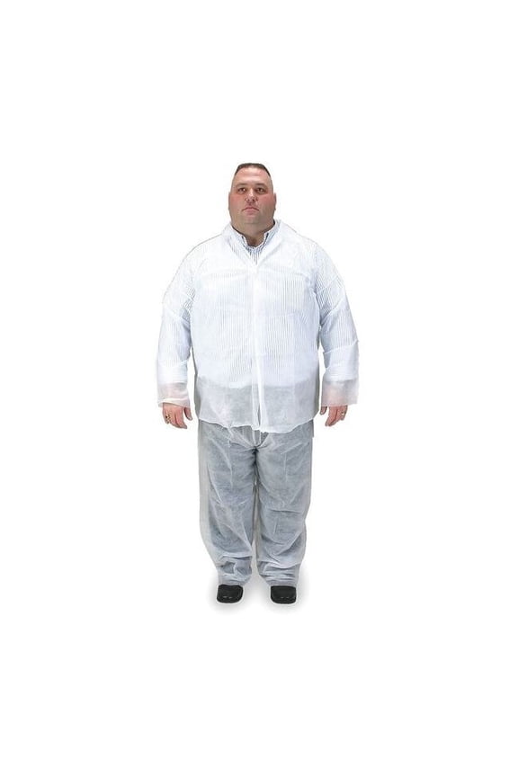 Pants,4XL/5XL,White,PP,PK25 2KTR8
