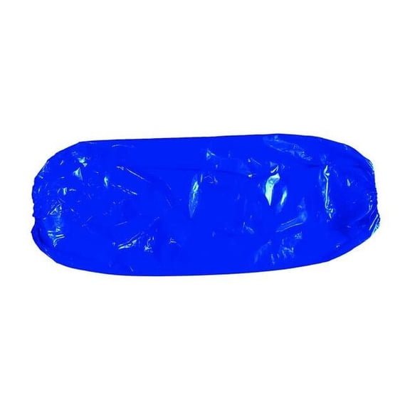 Disposable Sleeve, Chemical Resistant, Polyethylene, Welded Seam, 18 in Length, Blue, PK100