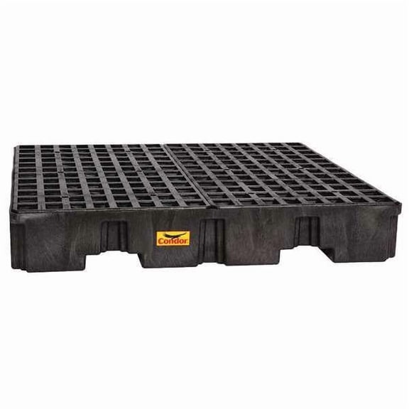 Condor Drum Spill Containment Pallet,8000 lb. 1645BNDC