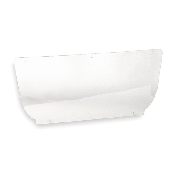 Condor Faceshield Visor,Polycarb,Clr,7x15-1/2in 2AVJ6