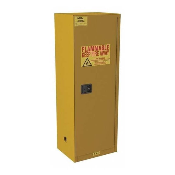 Condor Flammable Cabinet,Standard,22 gal.,65" H 491M64