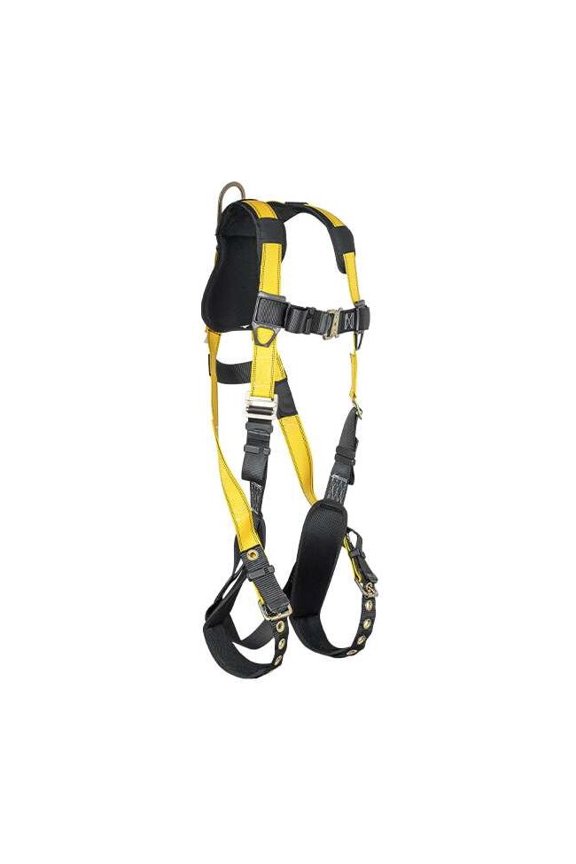 Full Body Harness,Vest,Yellow,XL Size 61DD34