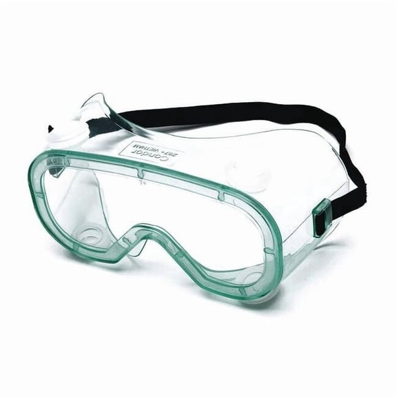 Safety Goggles, Clear Lens, Uncoated, Indirect Vented, Dielectric, Platoon Series 4VCF6