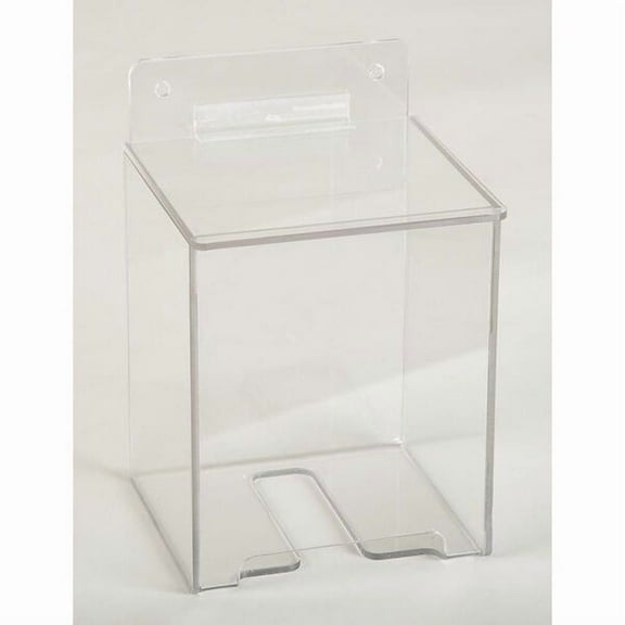 Condor Hairnet Dispenser, PETG, clear, 4-3/4 x 7 x 4-1/2" 3UZG1