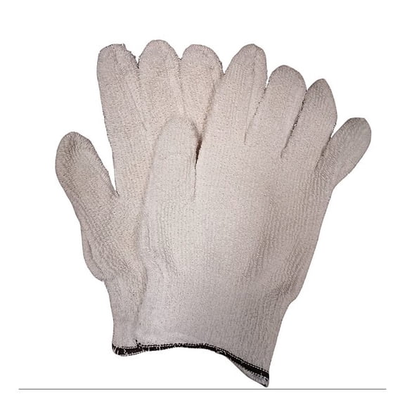 Condor Heat-Resistant Gloves,L,White,PR 3AT17
