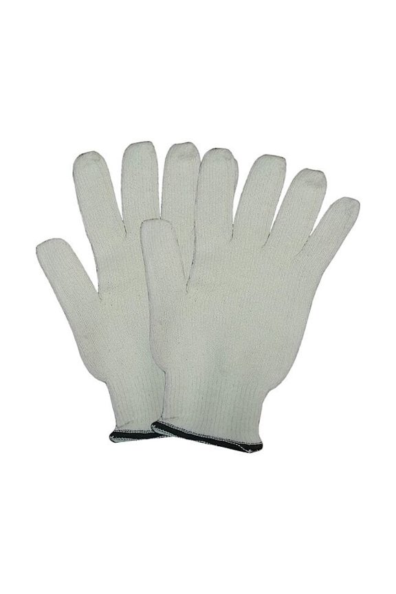 Heat-Resistant Gloves,L,White,PR 5AV90