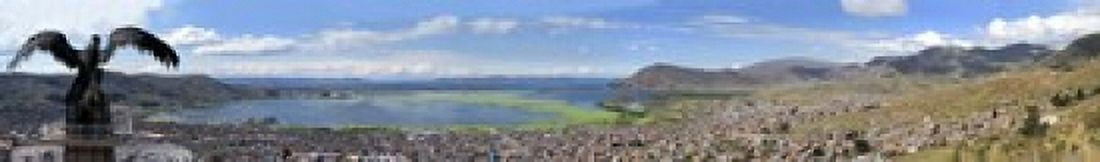 Condor Hill Puno Peru Canvas Art - Panoramic Images (22 x 4)