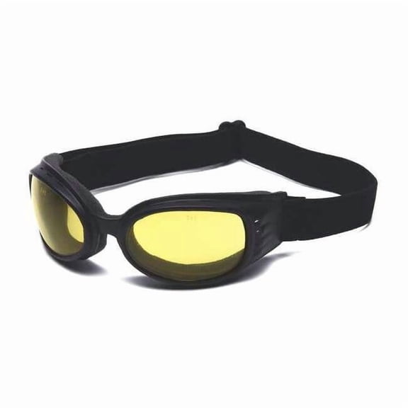 Safety Goggles, Amber Lens, Anti-Scratch, Direct Vented, Dielectric, Max Barron Series 4VCF2