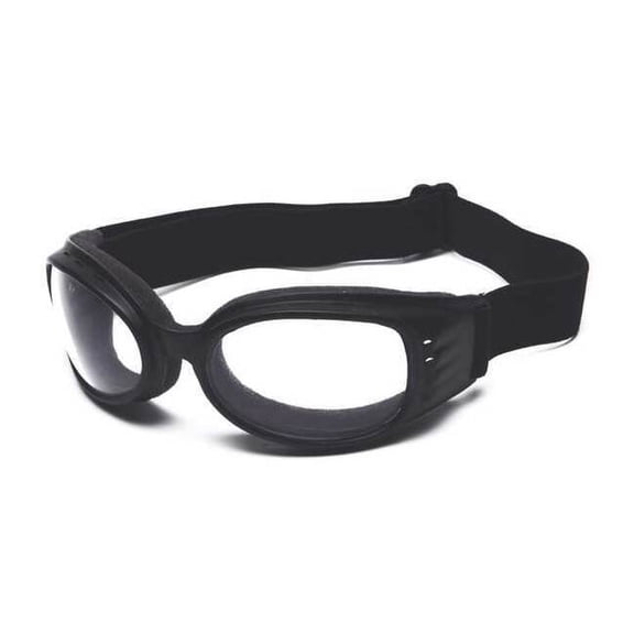 Safety Goggles, Clear Lens, Anti-Fog, Direct Vented, Dielectric, Elastic Strap, Max Barron Series