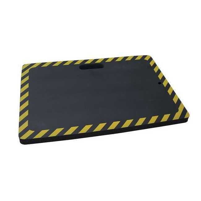Condor Kneeling Pad,21"L,14"W,Rubber,Black 22EN46