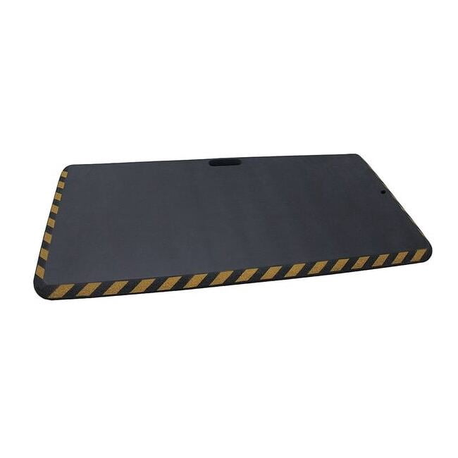 Condor Kneeling Pad,36"L,18"W,Rubber,Black 22EN48