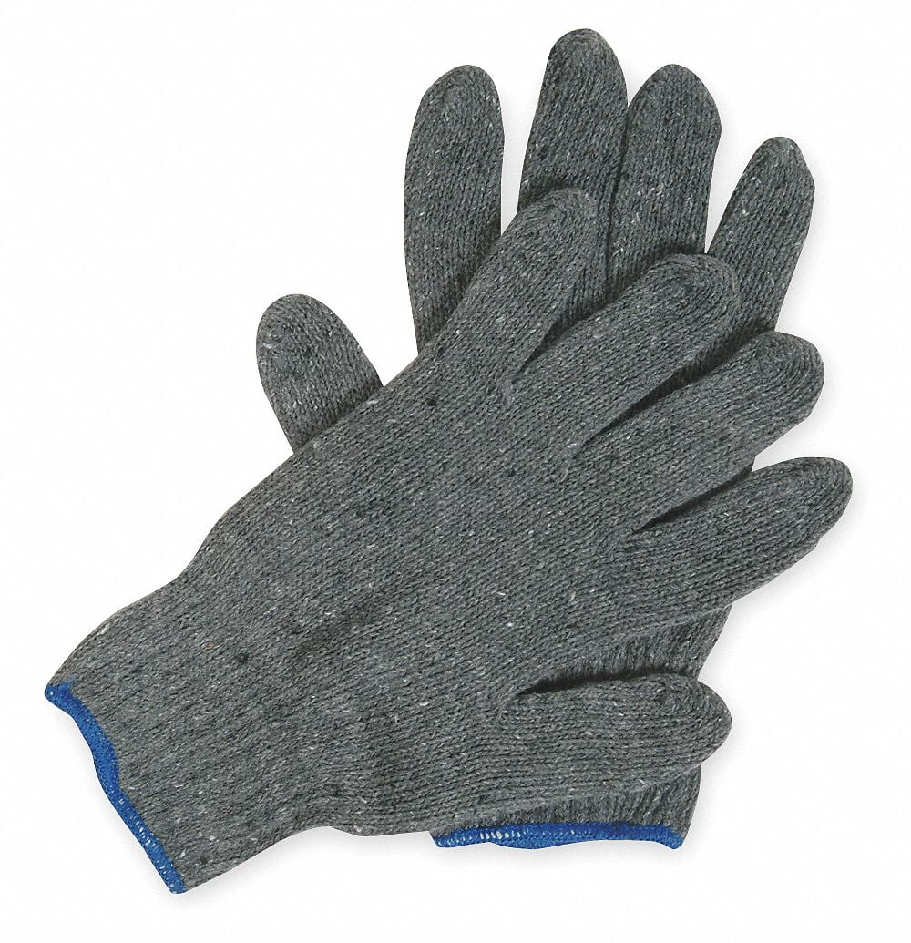 Condor Knit Gloves,Gray,XL,PK12 4NML4