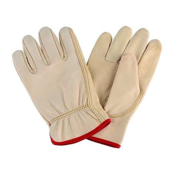 Condor Leather Gloves,Beige,L,PR 4TJZ7