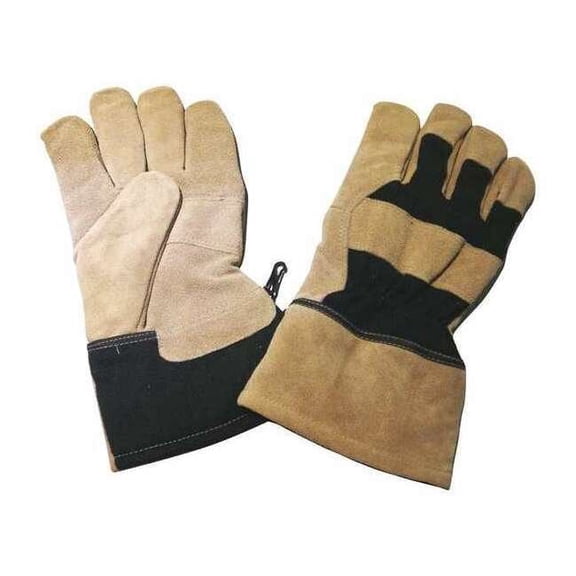 Condor Leather Gloves,Black/Beige,M,PR 48WU30