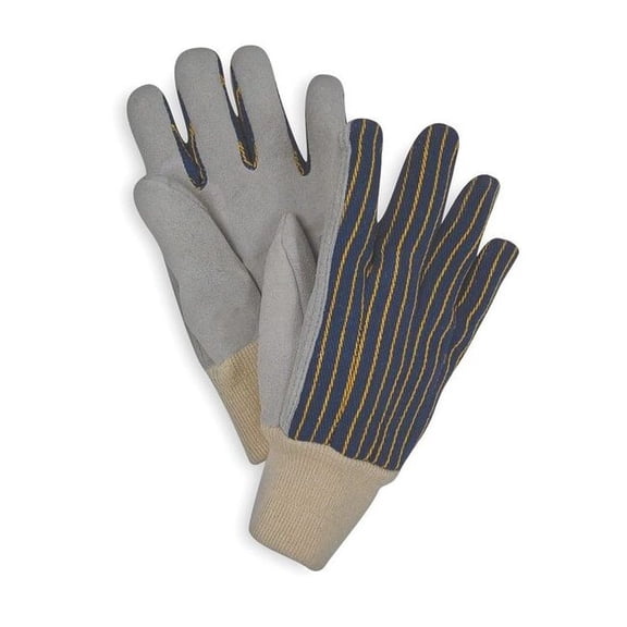Condor Leather Gloves,Blue/Gray,S,PR 5AJ42