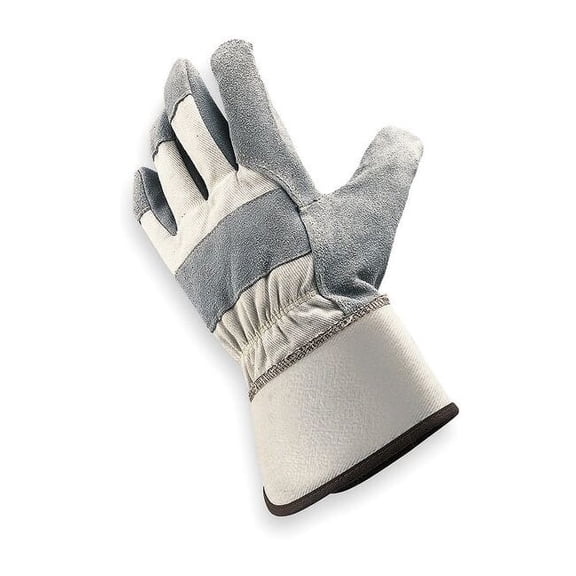 Condor Leather Gloves,Gray,L,PR 2AP24
