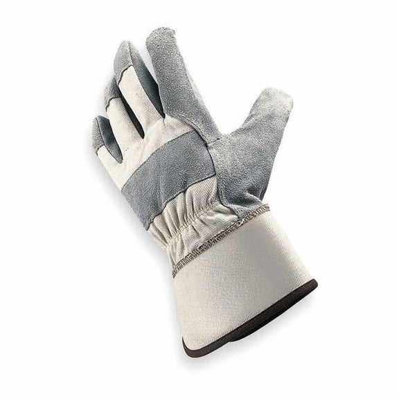 Condor Leather Gloves,Gray,L,PR 2AP24