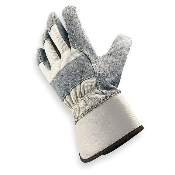 Condor Leather Gloves,Gray,M,PR 3BC06