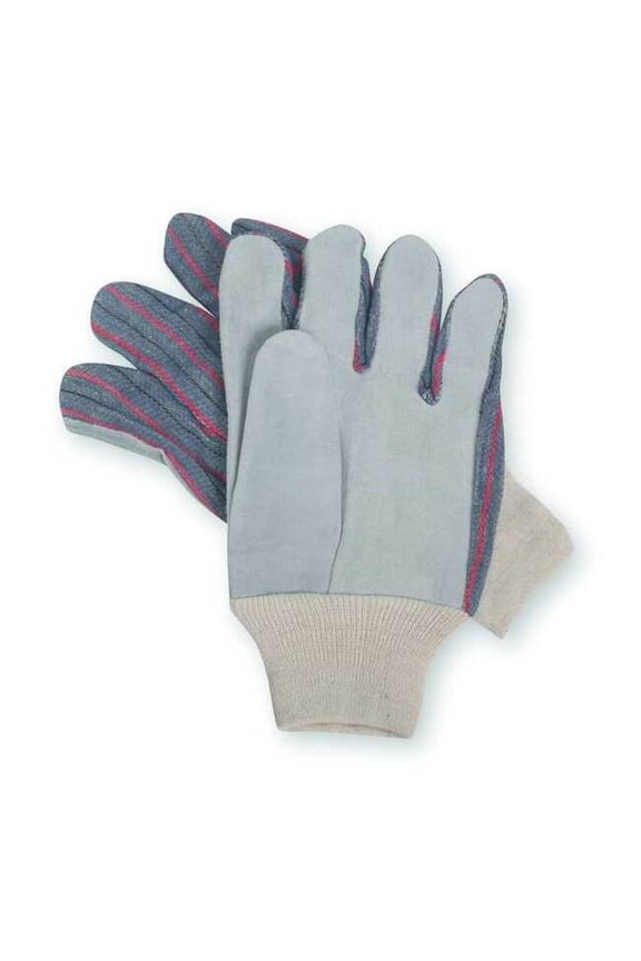 Leather Gloves,Gray,XL,PR 2MDA3