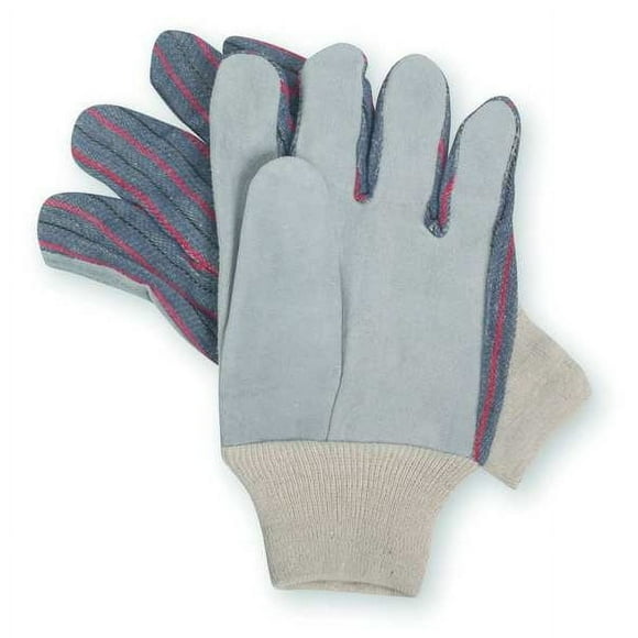 Condor Leather Gloves,Gray,XL,PR 2MDA3